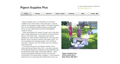 Desktop Screenshot of pigeonsuppliesplus.com